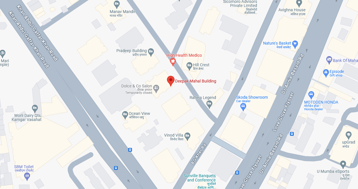 1 BHK Deepak Mahal in Worli