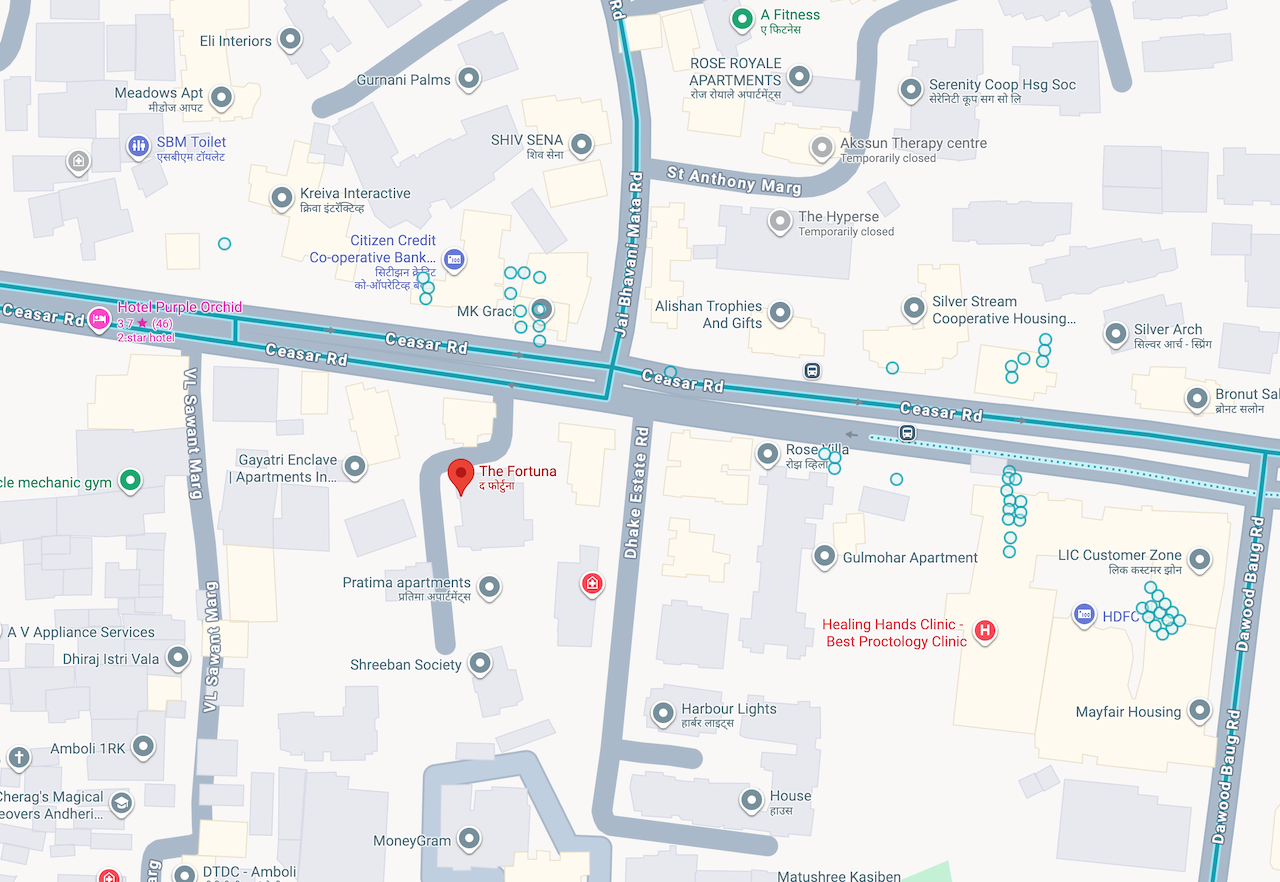 1 BHK The Fortuna in Andheri West