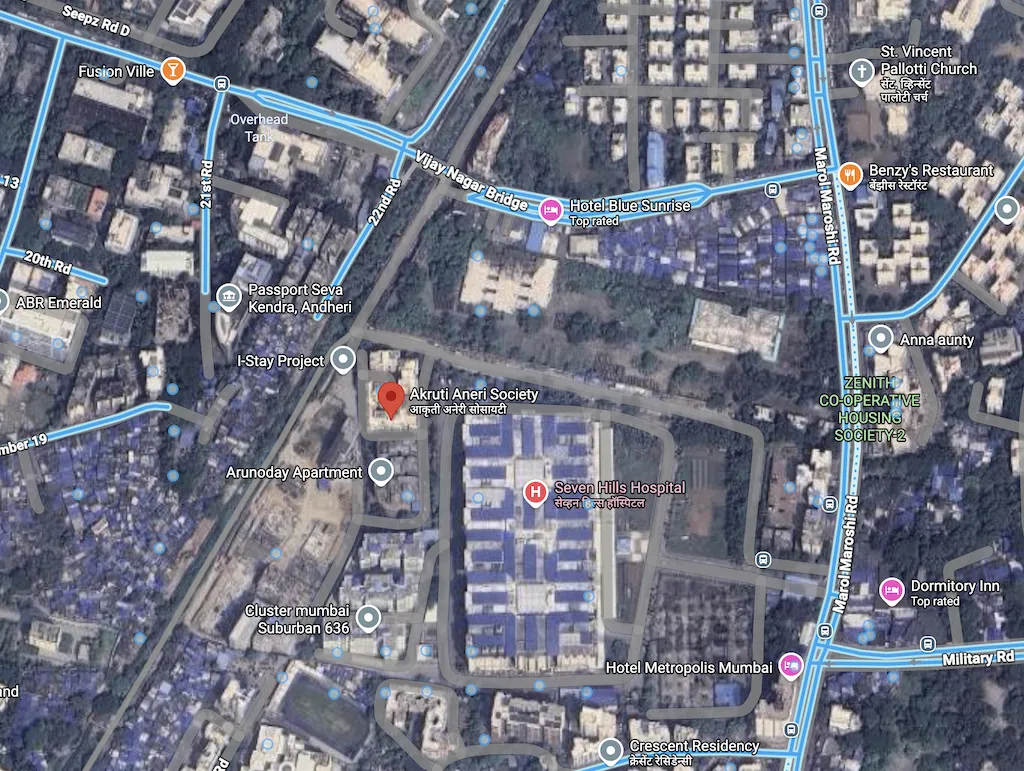 3 BHK Akruti Aneri Society in Andheri East