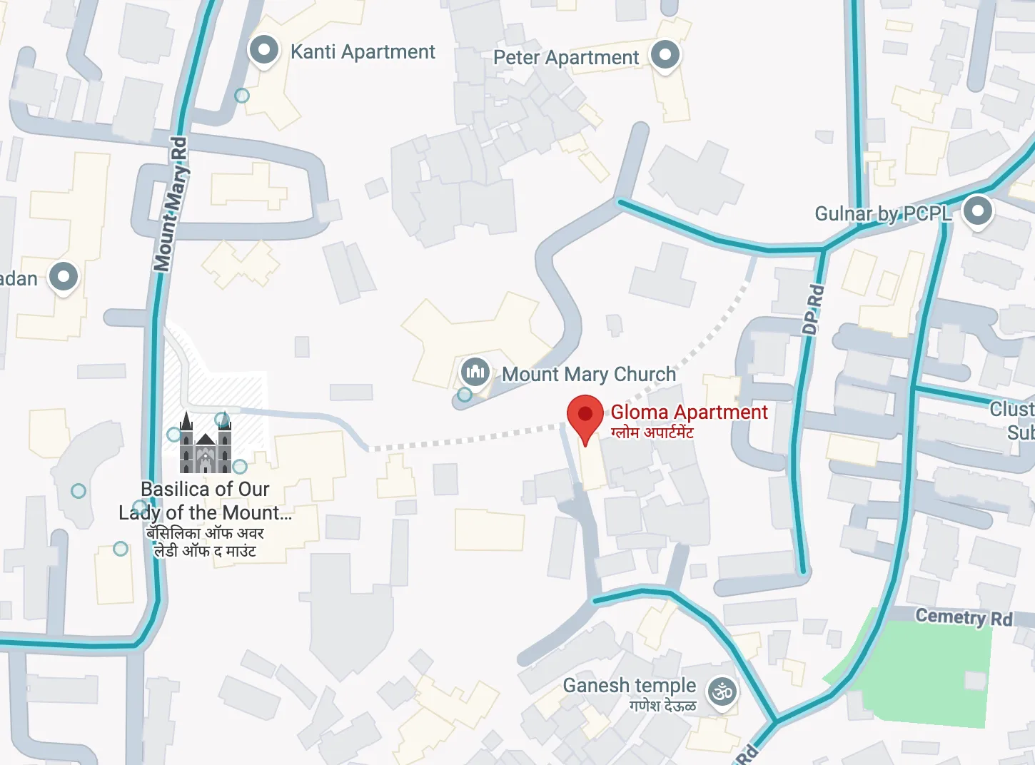 1 BHK Gloma Apartment in Bandra West