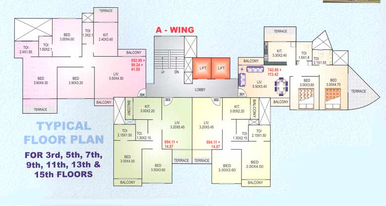 Nilambari flat for rent - Image 3