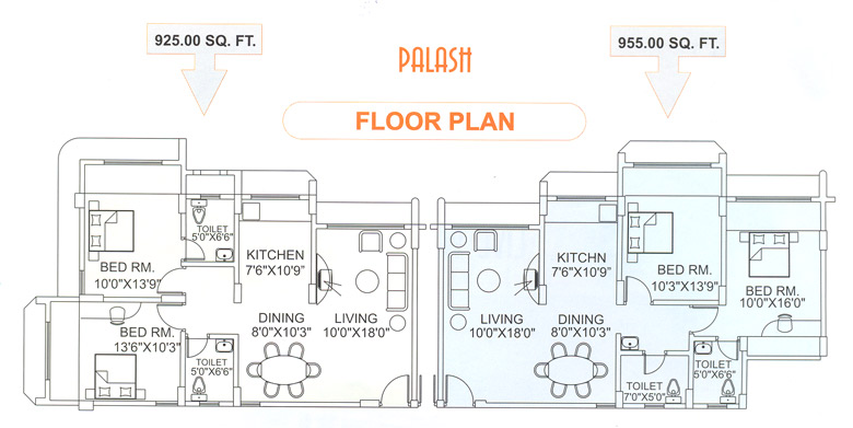 Palash flat for rent - Image 3