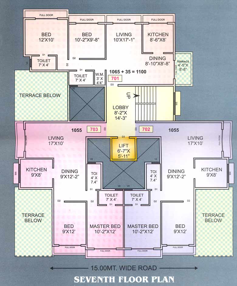 Sankalp flat for rent - Image 4