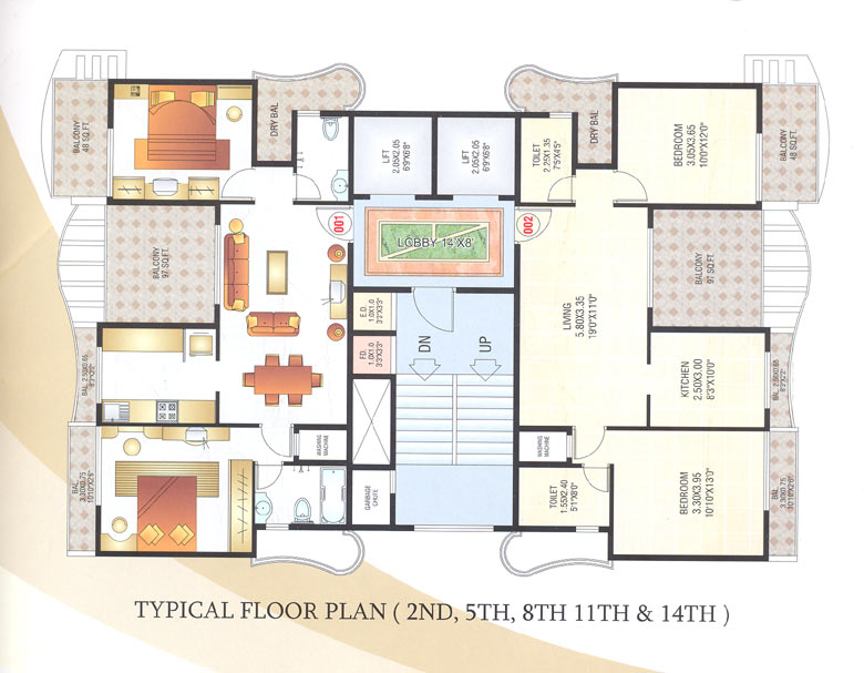 Siddhi Height flat for rent - Image 3