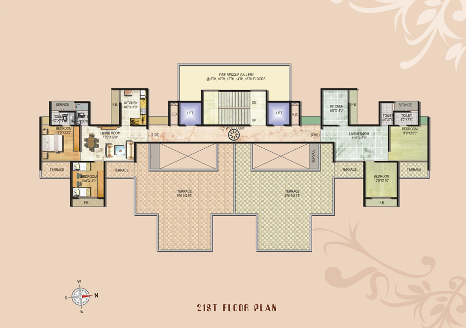 Monarch Luxuria flat for rent - Image 6