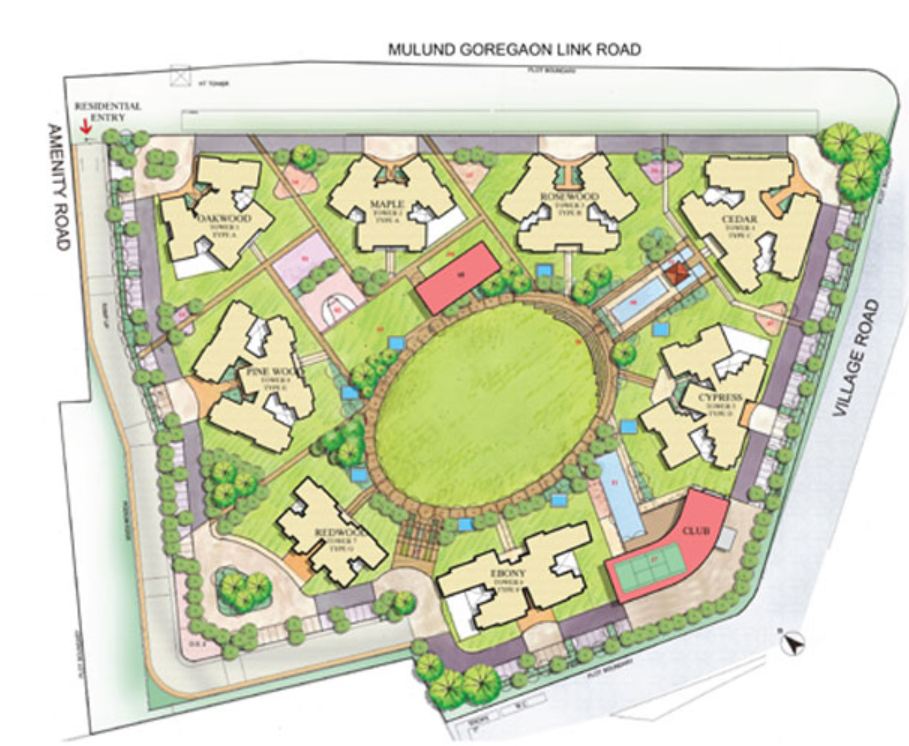 Runwal Greens Rose Wood — Mulund West (4)