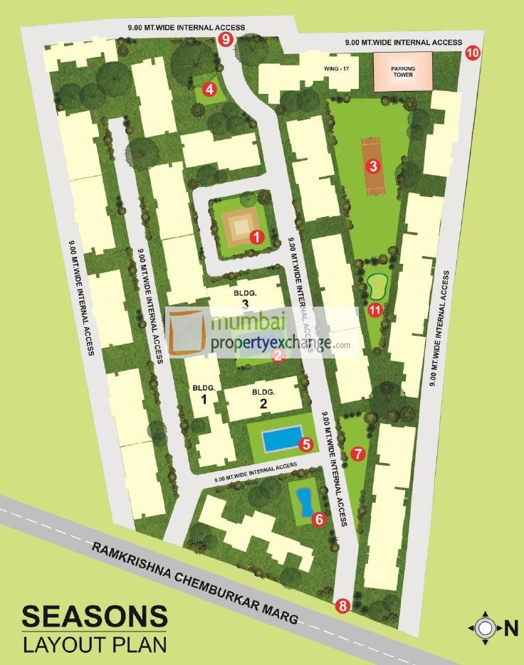 Hubtown Seasons for rent in Chembur