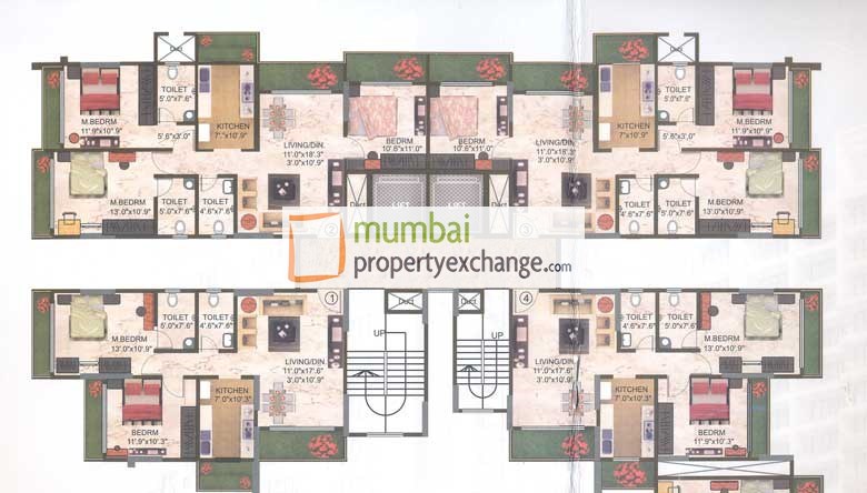 Kaustubh Platinum for rent in Borivali East