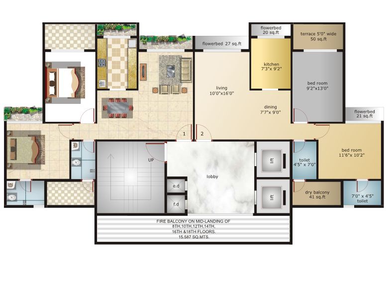 Shelton Vista flat for rent - Image 6