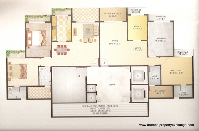 Shelton Vista flat for rent - Image 2