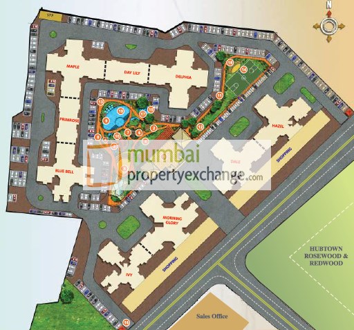 Hubtown Gardenia for rent in Mira Road