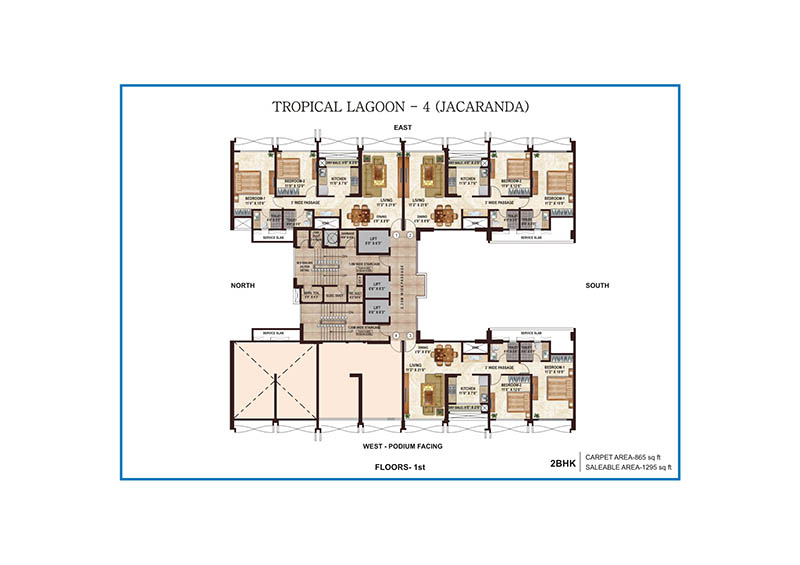 Tropical Lagoon Jacaranda — Thane West (2)