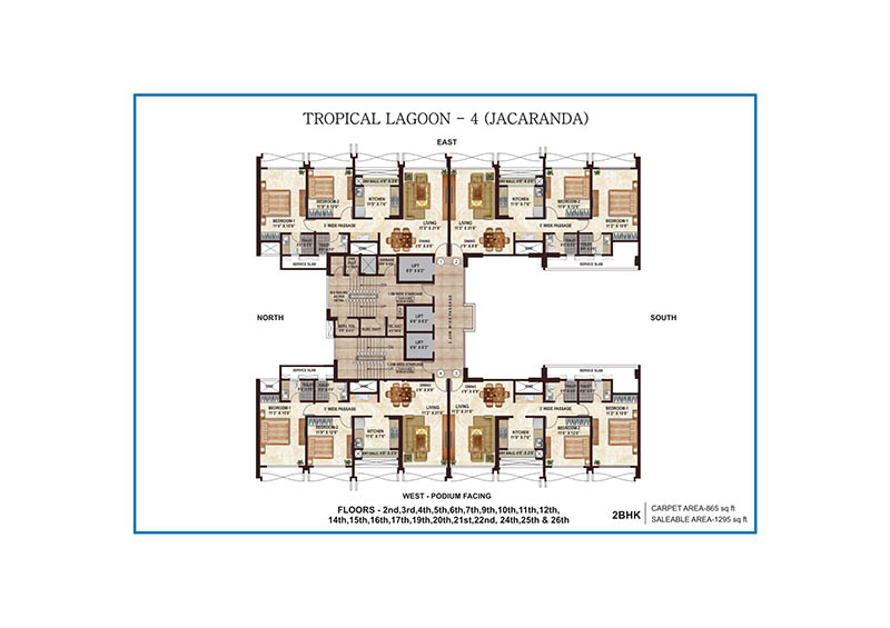 Tropical Lagoon Jacaranda — Thane West (4)