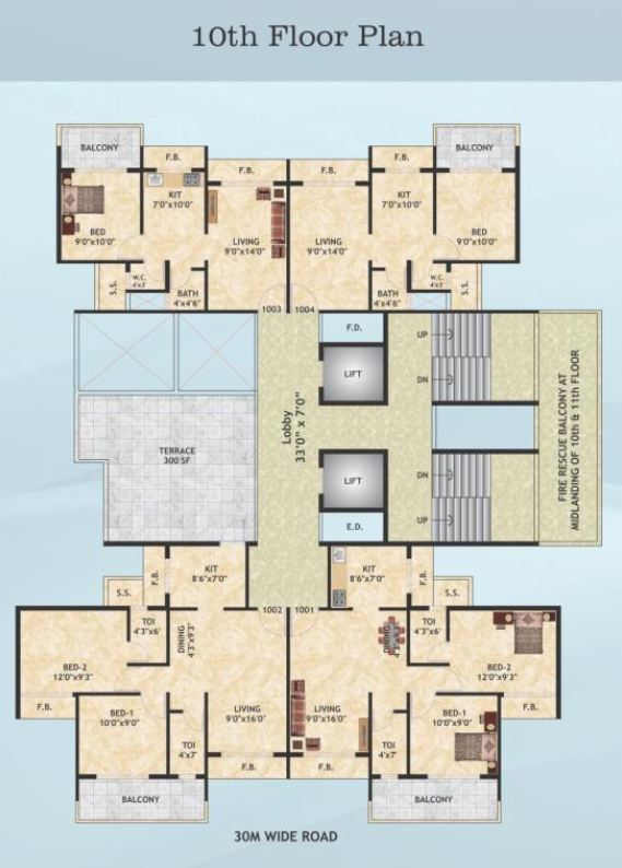 Krishna Tower flat for rent - Image 4