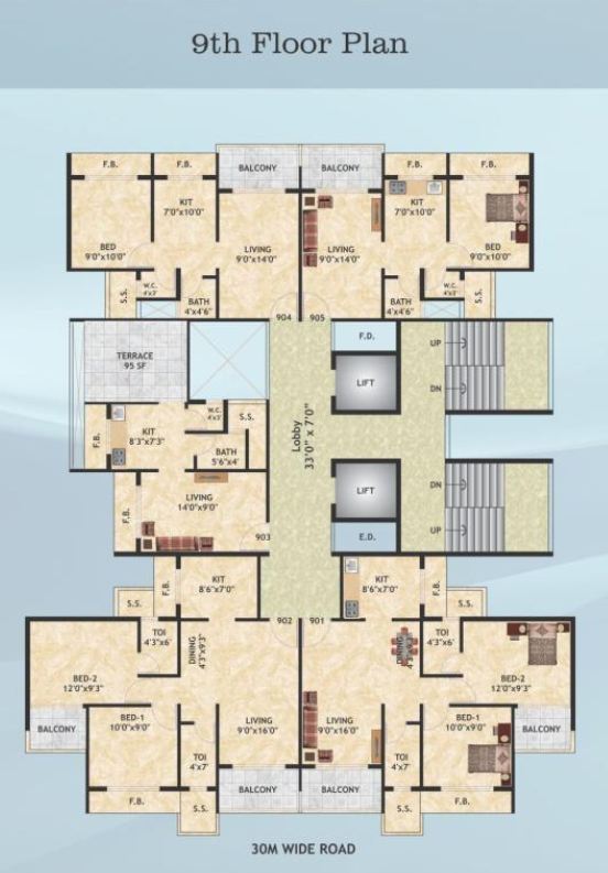 Krishna Tower flat for rent - Image 5