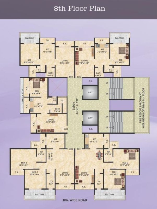 Krishna Tower flat for rent - Image 6