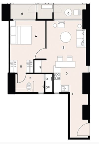 Lodha Enchante flat for rent - Image 3