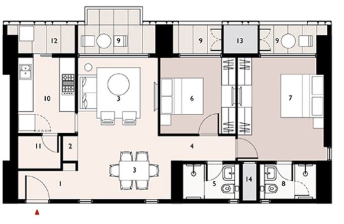 Lodha Enchante flat for rent - Image 5