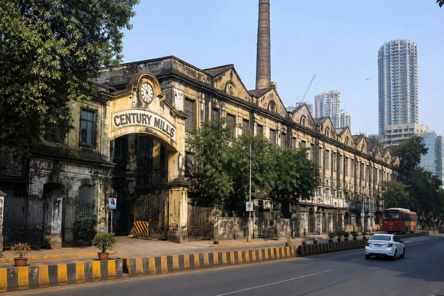 Century Mills Redevelopment Bid Reaches ₹1,351 Crore