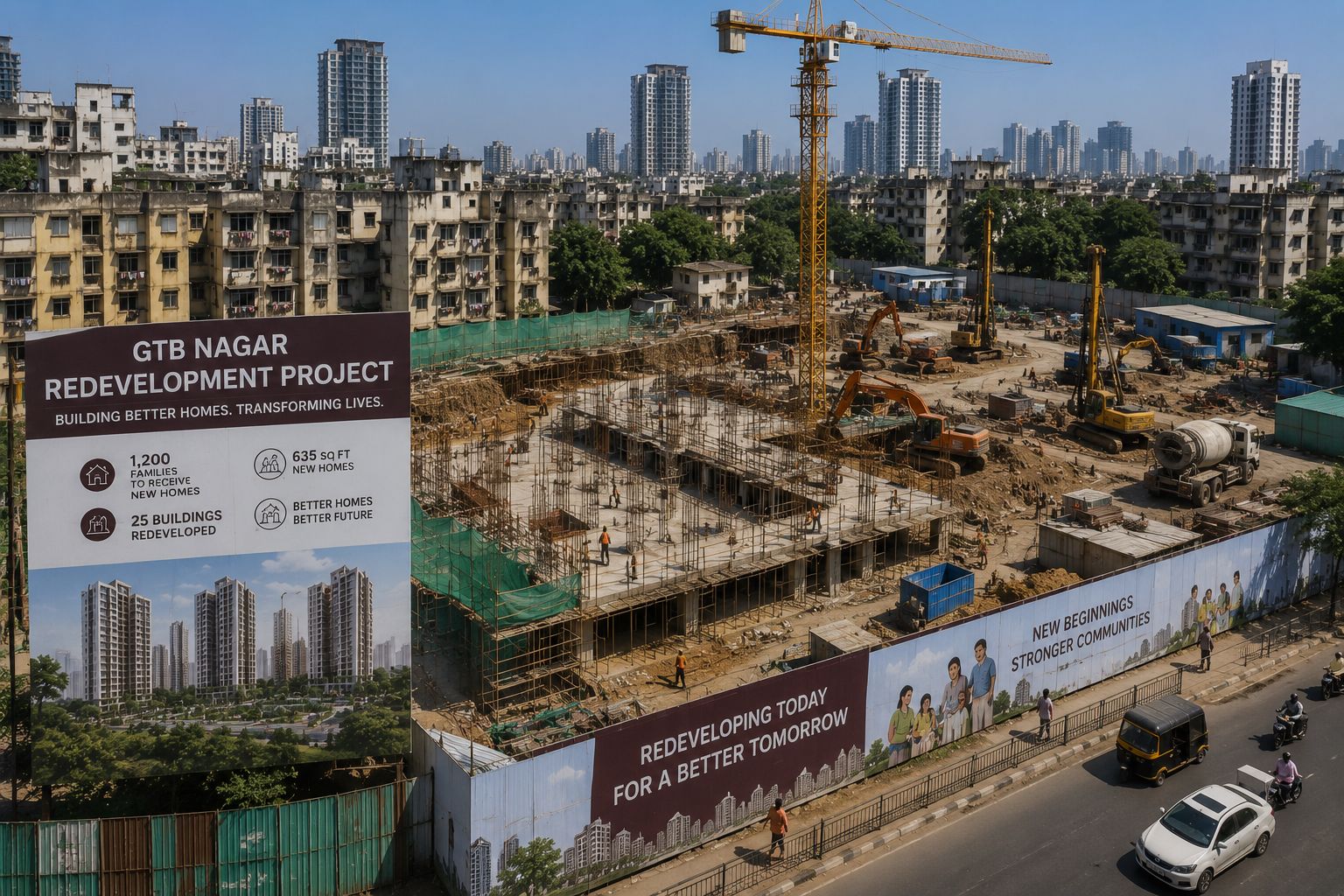 GTB Nagar Redevelopment to Provide 635 Sq Ft Homes to Mumbai Refugees
