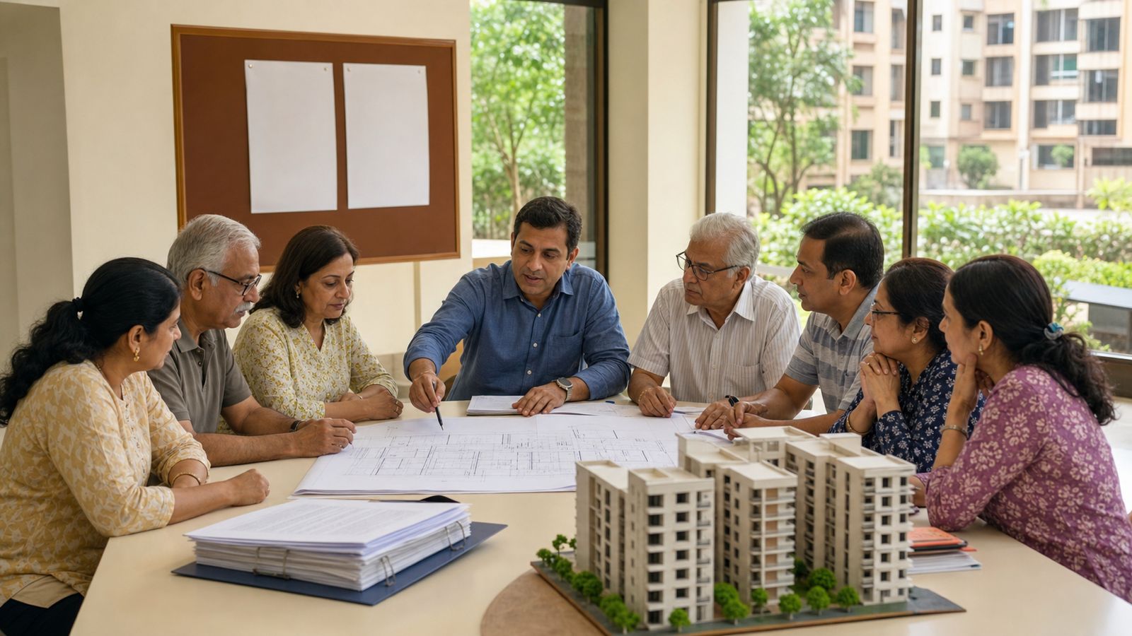 Navi Mumbai Unsafe Buildings Put Society Repairs First