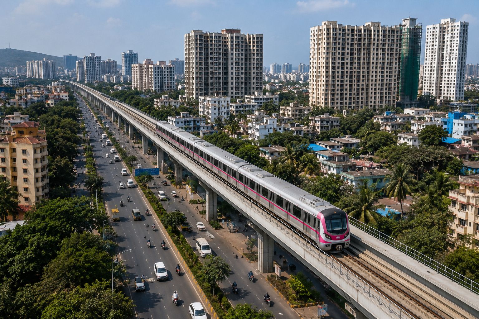 Metro 13 Gets ₹17,725 Crore Approval for Mira-Bhayandar–Virar Route
