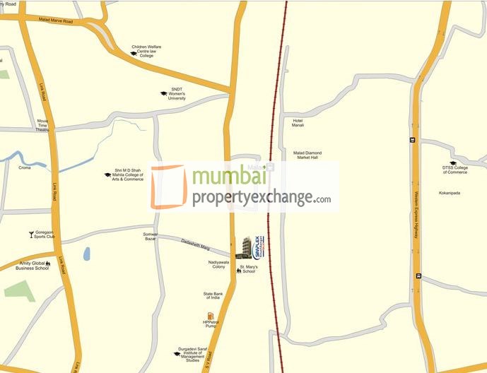 3 Simplex Khush Aangan in Malad West