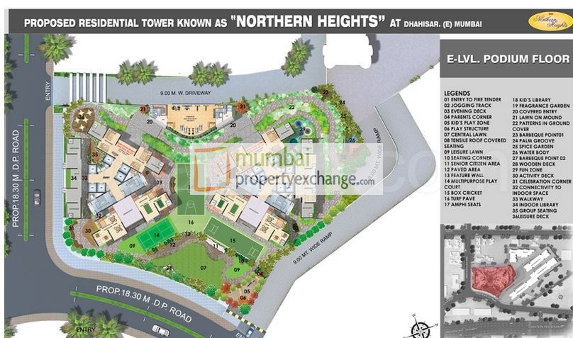 3 BHK Northern Heights in Dahisar East