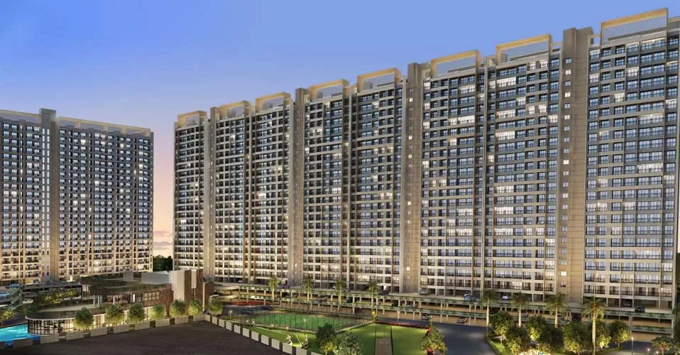 2 BHK JP North Garden City in Mira Road