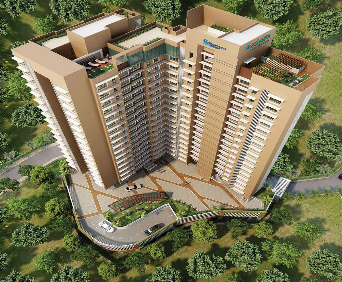 3 BHK Ashwini Residency in Borivali West