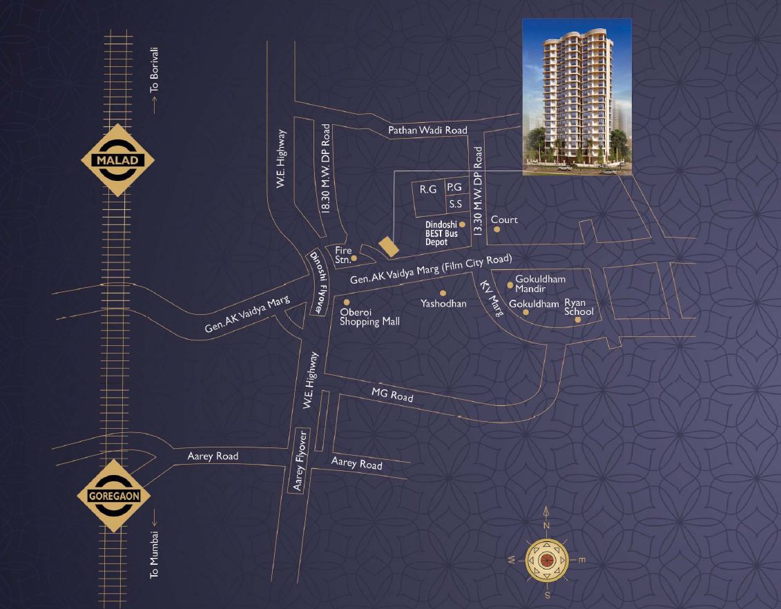 Haware 16 - Grand Edifice — Goregaon East