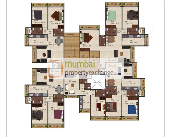 1 BHK Ostwal Tower in Borivali West