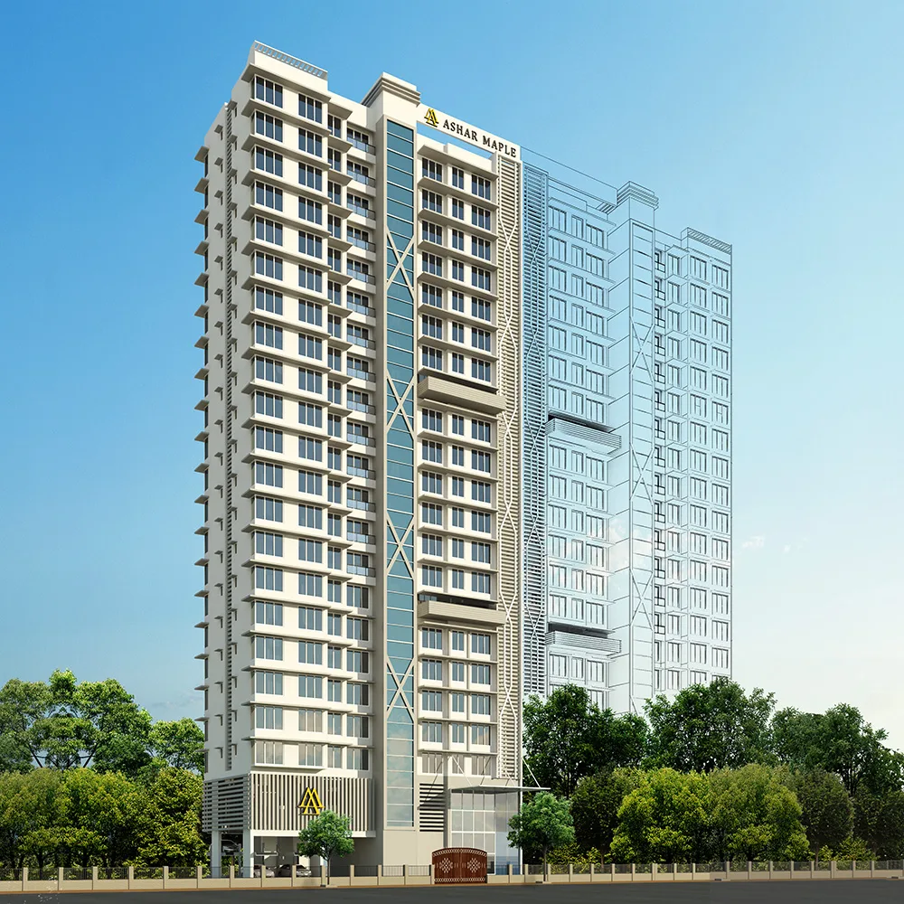 1 BHK Ashar Maple in Mulund West