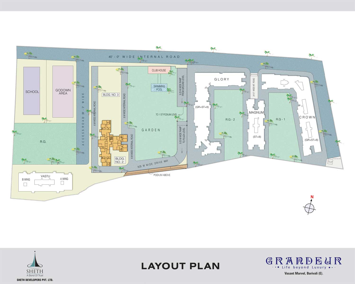 3 BHK Vasant Grandeur in Borivali East