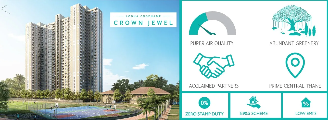 1 BHK Lodha Codename Crown Jewel in Thane West
