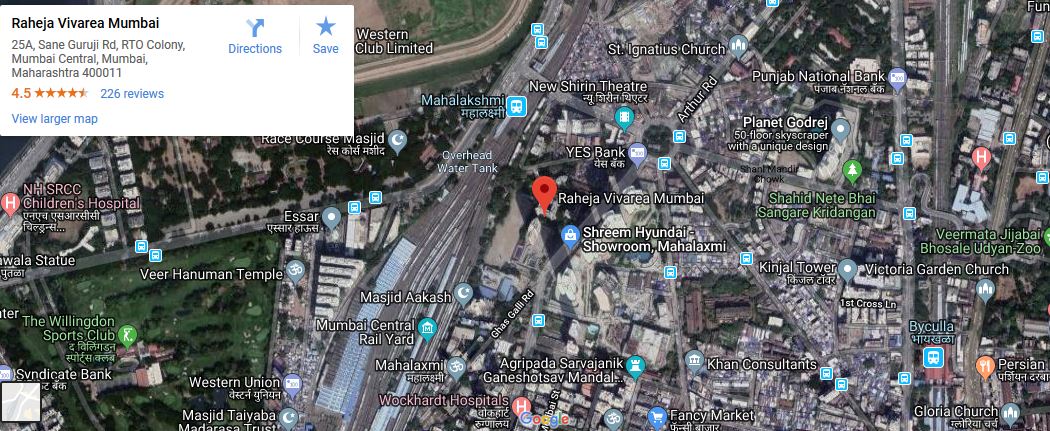 Raheja Vivarea Tower E — Mahalaxmi