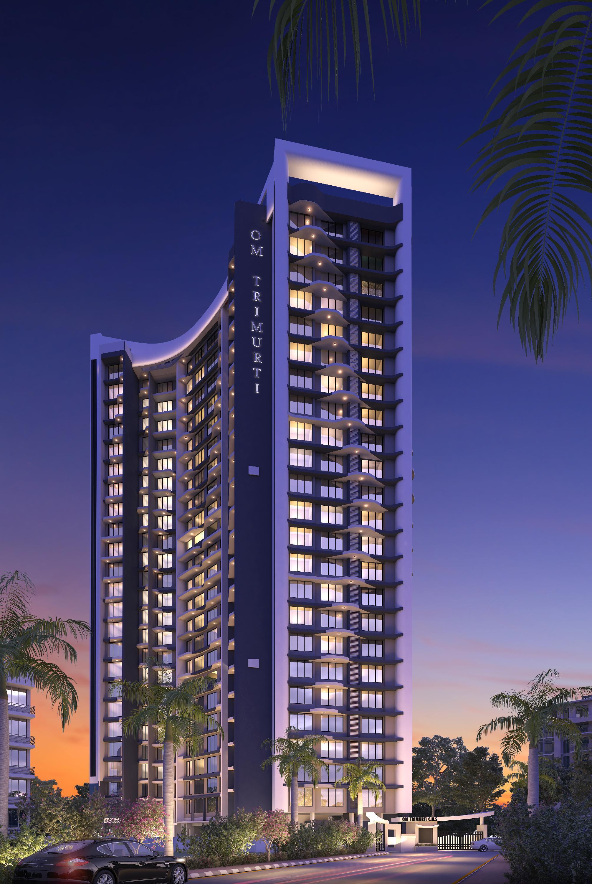 1 BHK Om Trimurti in Malad East
