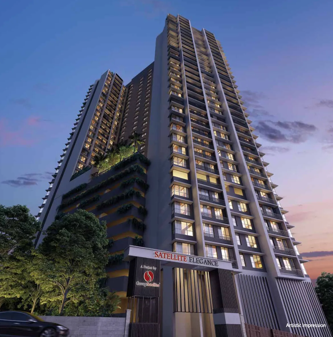 Satellite Elegance, Pankaj Shah Marg, Opp Film City Road, Goregaon East — Sold Out photo