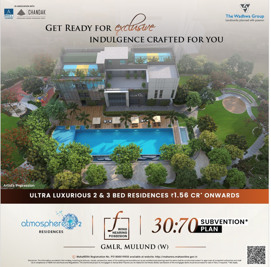3 BHK Wadhwa Atmosphere O2 in Mulund West