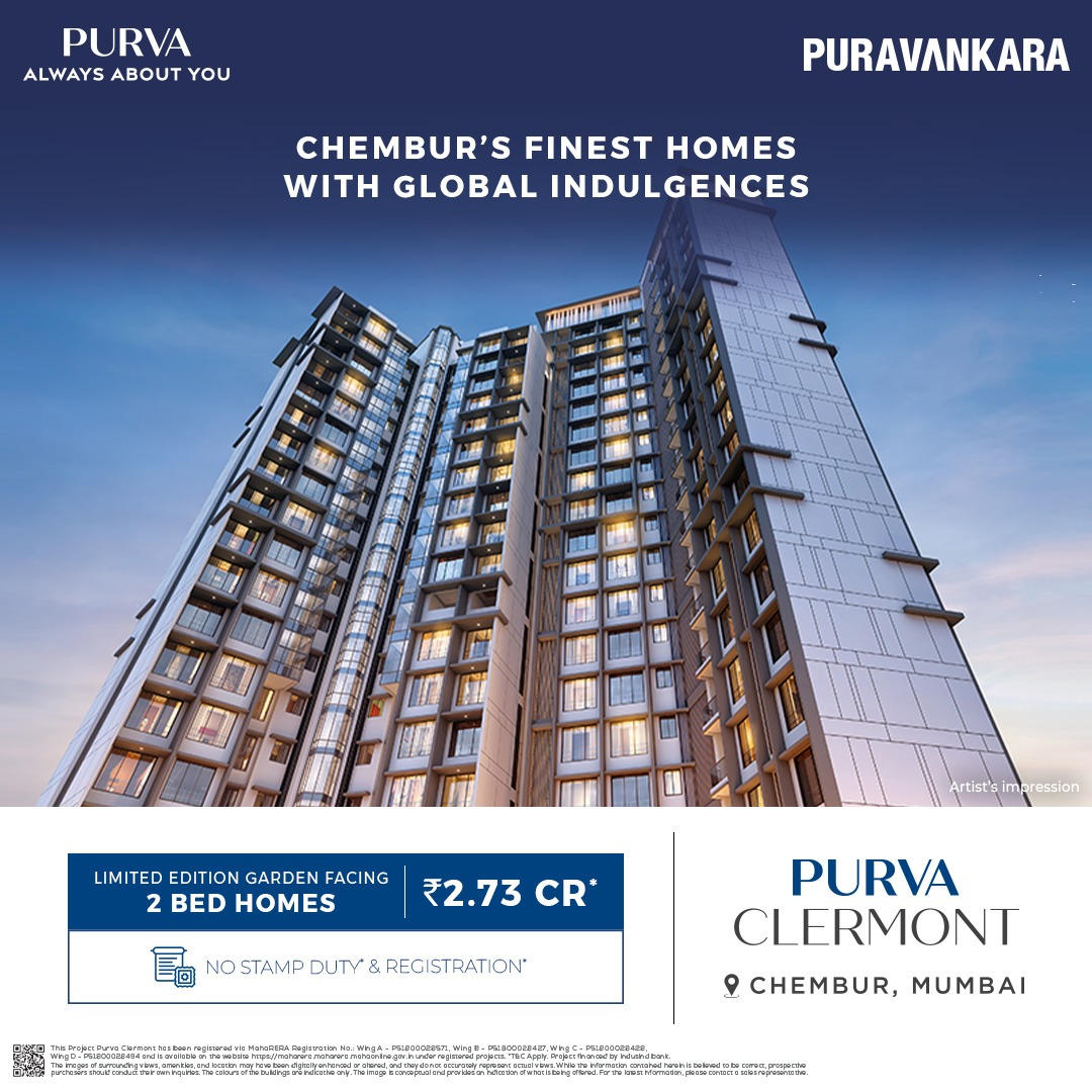 2 BHK Purva Clarmont in Chembur