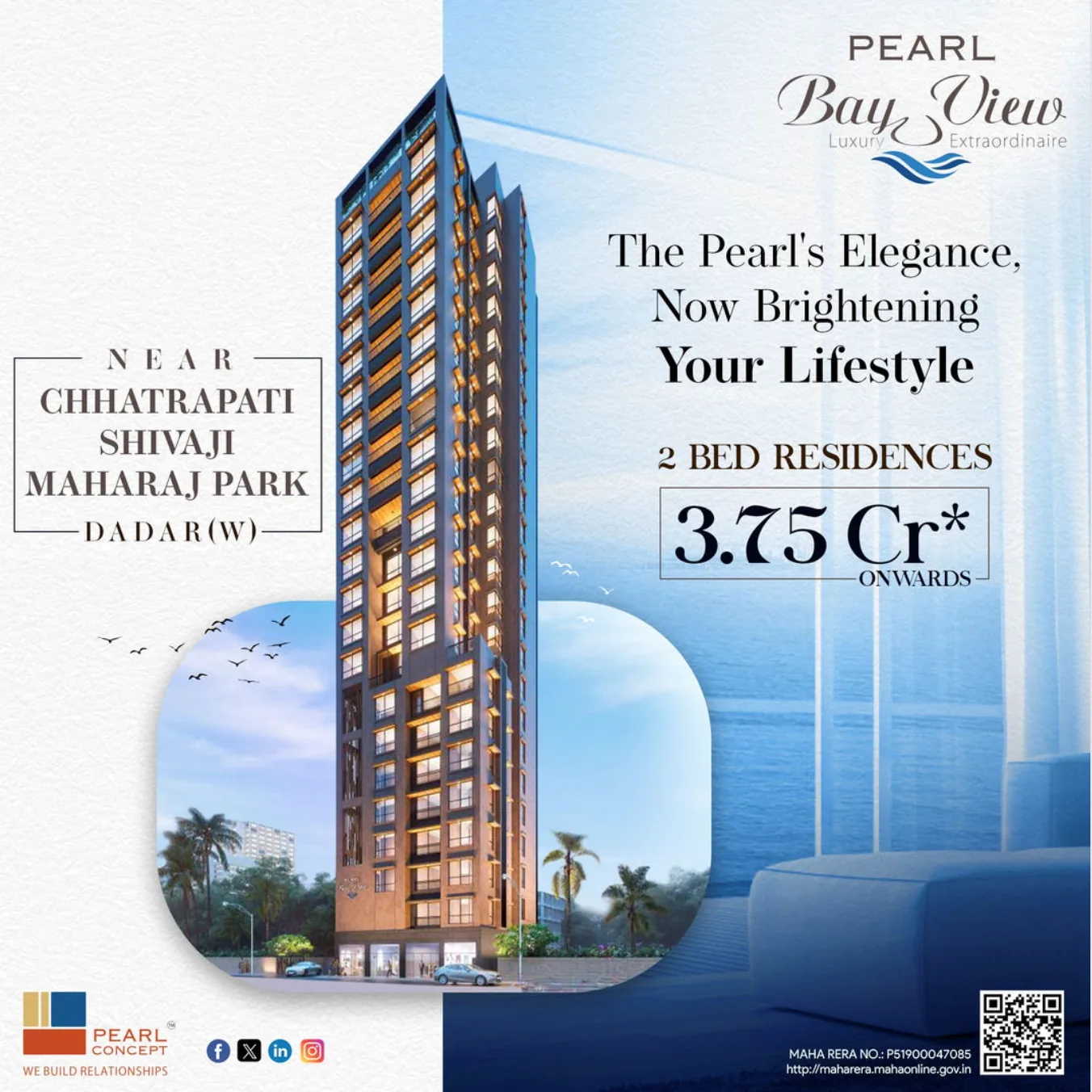 Pearl Bay View, Shivaji Park, Dadar West — Under Construction photo