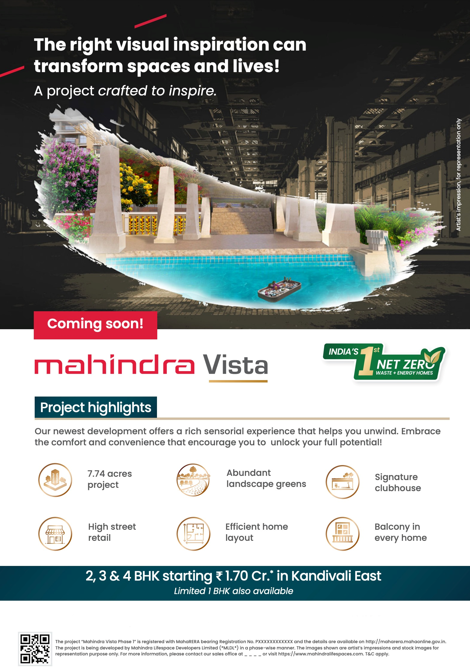 4 Mahindra Vista in Kandivali East
