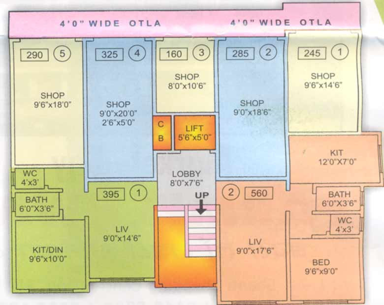 1 BHK Trivedi Plaza in Mira Road