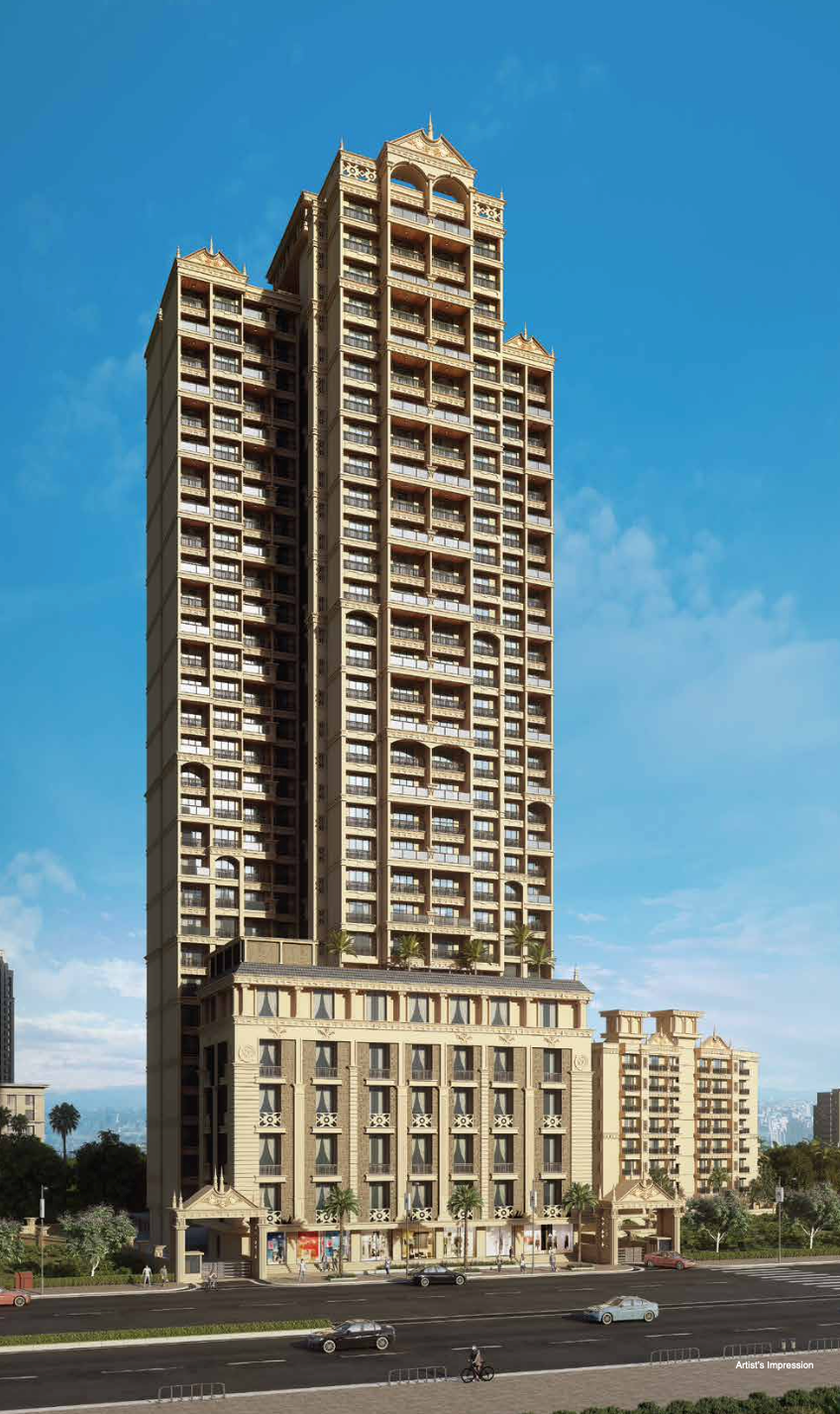 Taj Building in Fort