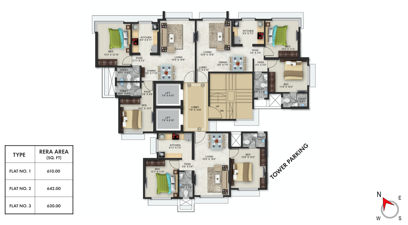 Romell Empress in Borivali West