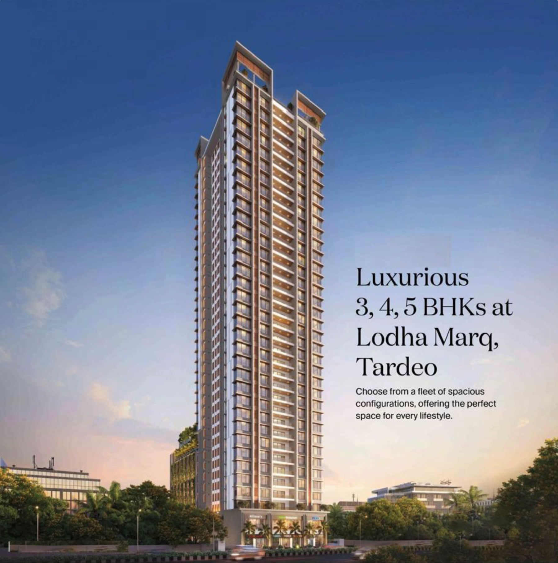 5 BHK Lodha Marq in Tardeo
