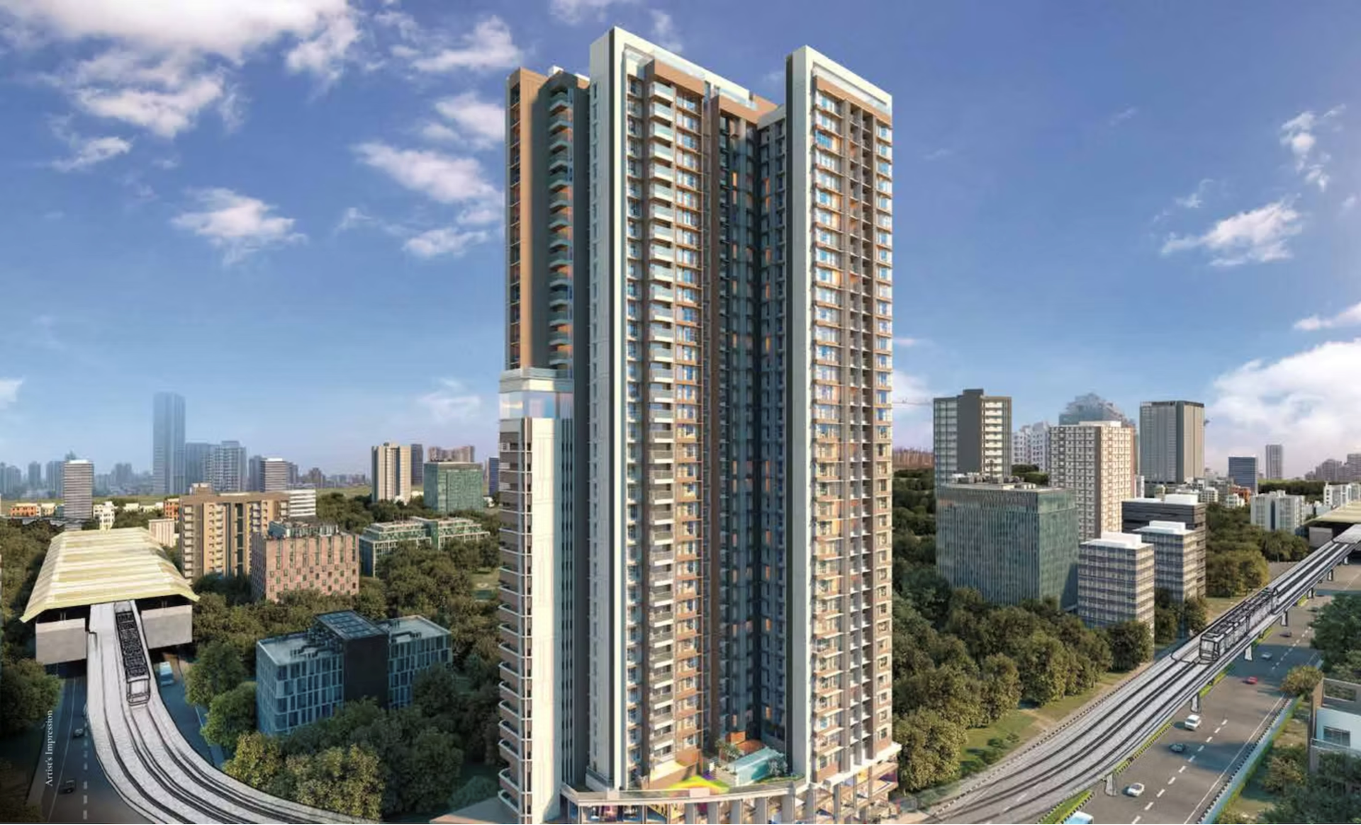 2 BHK Sunbeam Heights in Andheri West