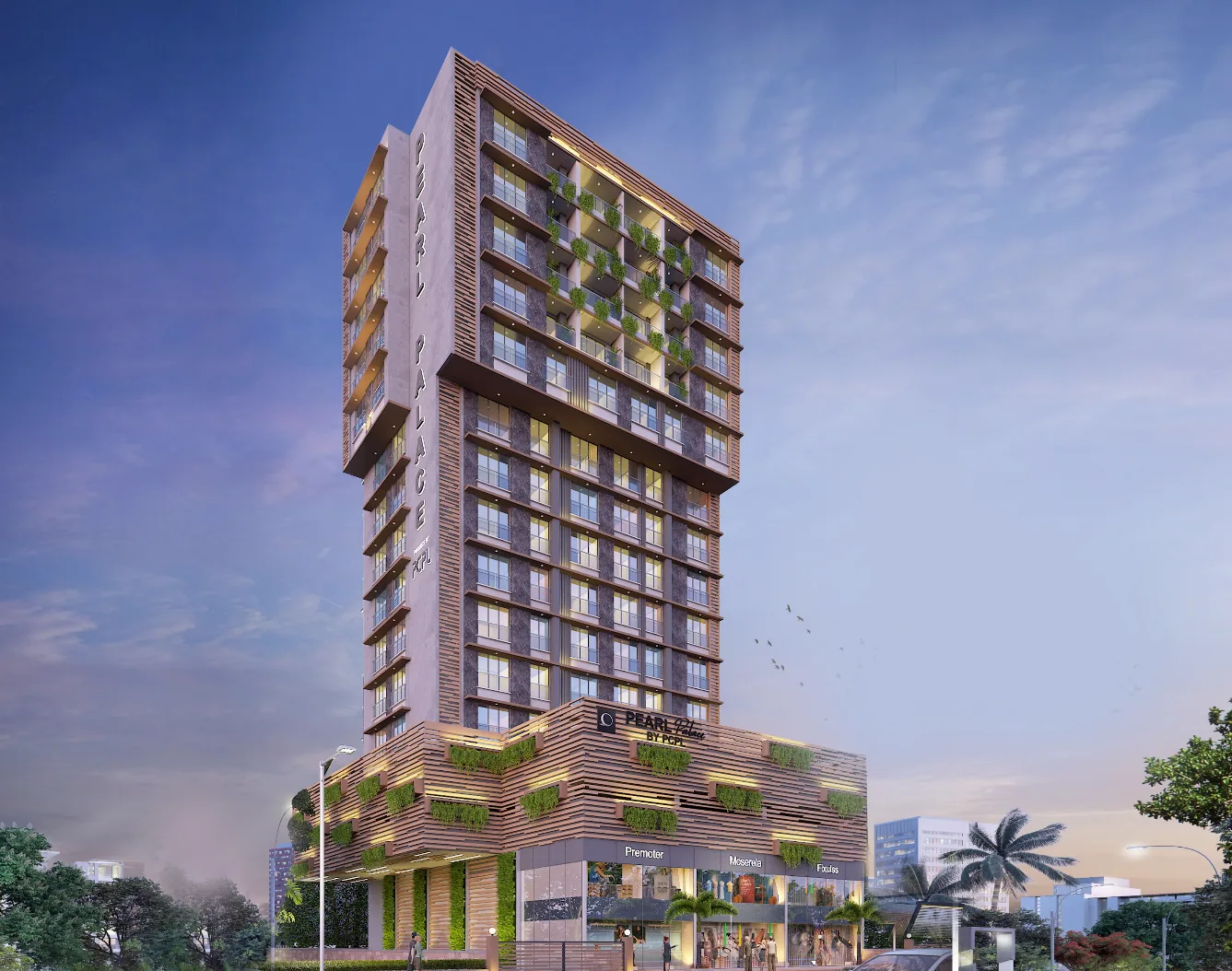 Pearl Palace, SV Road, Santacruz West — Under Construction photo
