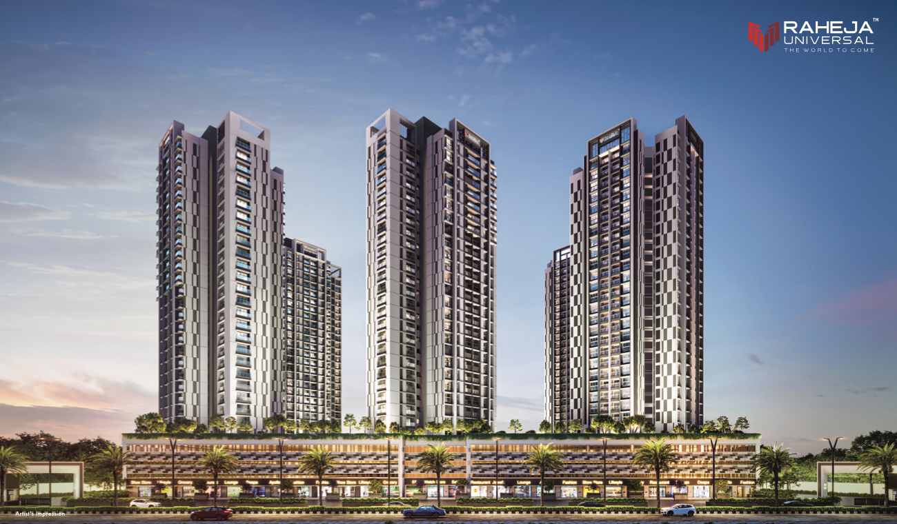 2 BHK Raheja Solaris Park Vistas in Juinagar