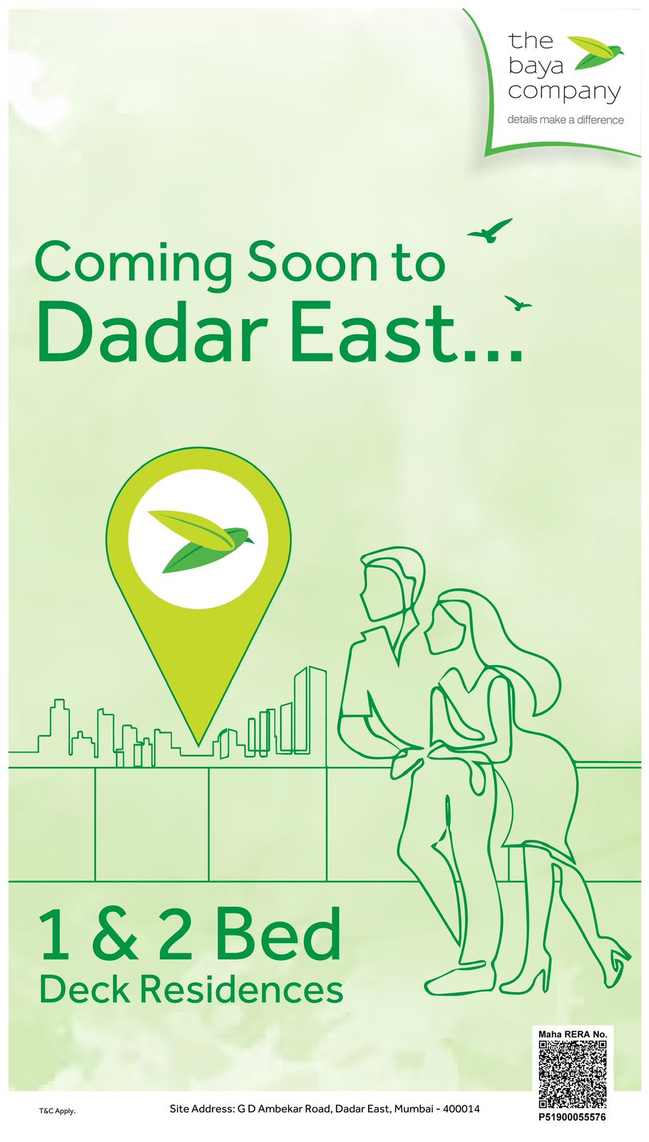 2 BHK The Baya Sunrise in Dadar East